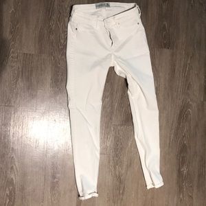 White jeans Abercrombie and Fitch - 6S